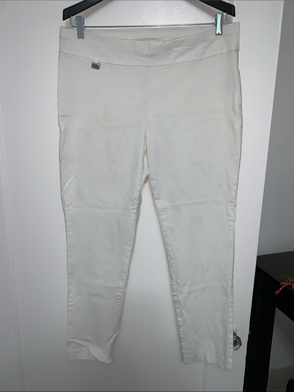 Alfani White Women's Pull-On Pants